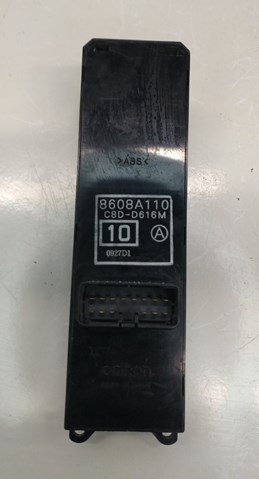Кнопковий блок керування склопідіймачами передній лівий 8608A110 MITSUBISHI