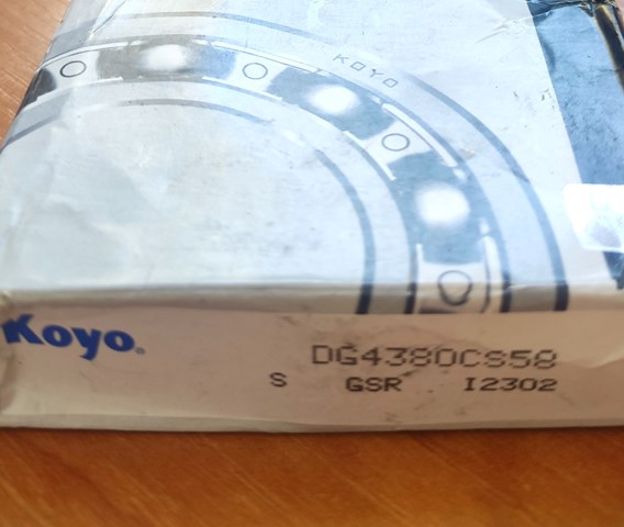 Підшипник диференціала переднього моста DG4380CS58 KOYO