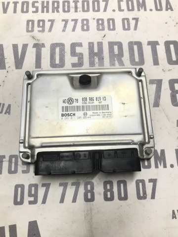 Блок електронного управління 038906019KD VAG