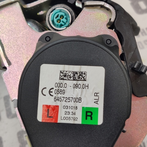 Пасок безпеки задній 31462758 VOLVO