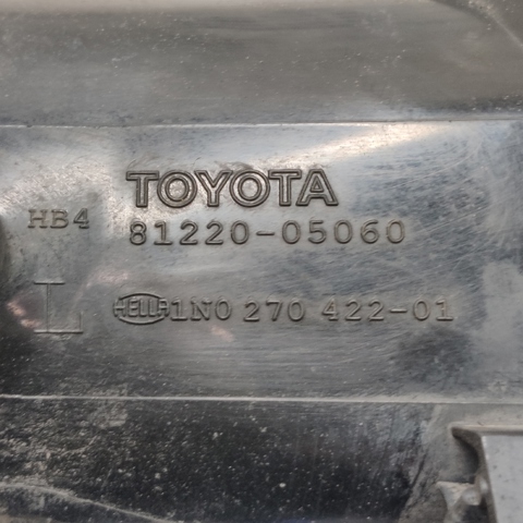 Фара протитуманна, ліва 8122005060 TOYOTA