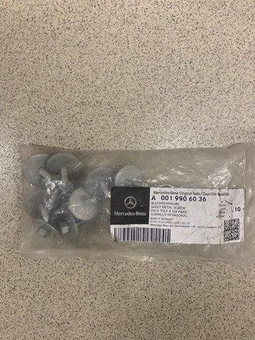 Захист піддона двигуна A0019906036 MERCEDES