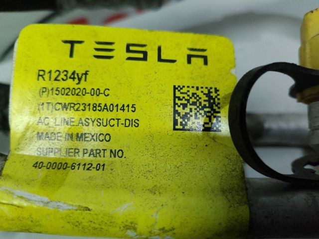 Трубка кондиціонера від компресора до радіатора 150202000C TESLA