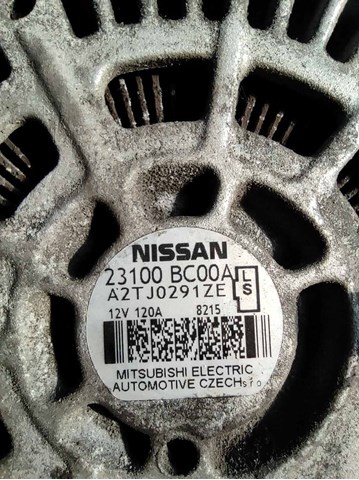 Генератор автомобільний 23100BC00A NISSAN