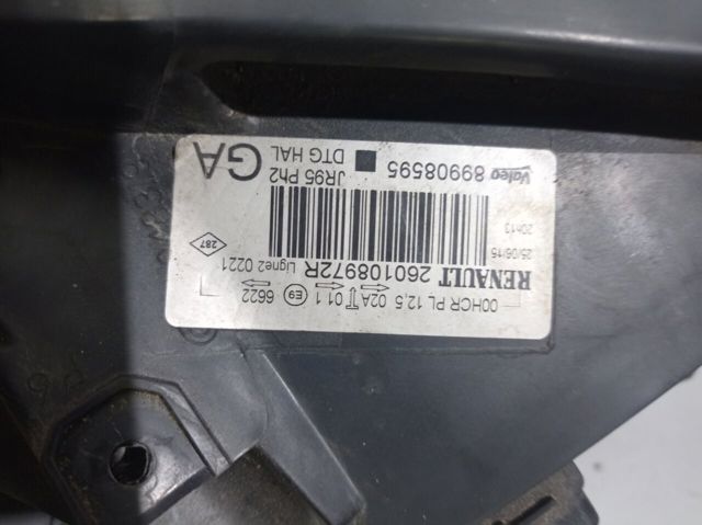 Фара комбінована, передня 260108972R RENAULT