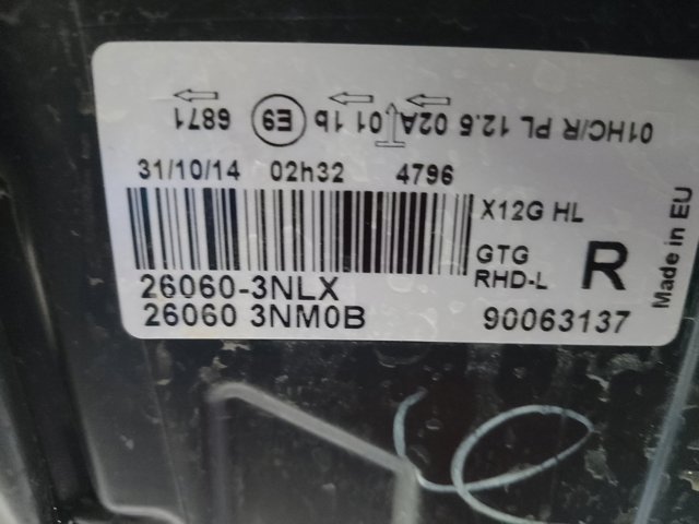 260603NLX Nissan/Infiniti