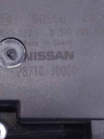 Двигун склоочисника заднього скла 28710JD000 NISSAN