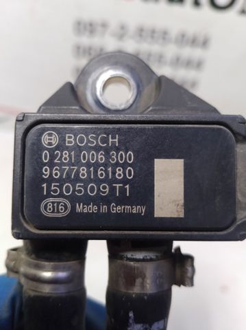 Датчик тиску вихлопних газів 9677816180 PEUGEOT