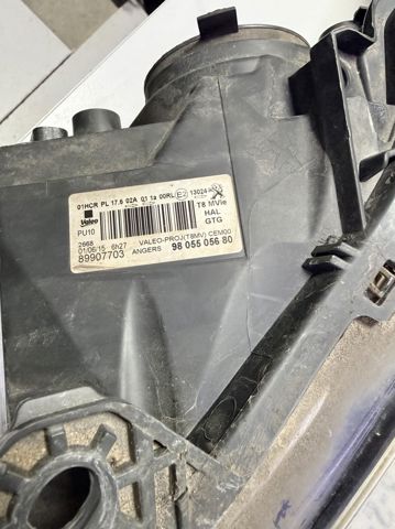 Фара 9805505680 PEUGEOT