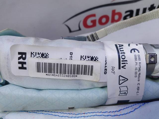 Подушка безпеки, шторка бічна, права, AIRBAG 985P04EA0A NISSAN