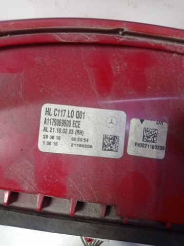 Задній правий стоп A1179069800 MERCEDES