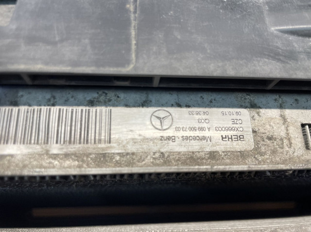Радіатор основний A0995007303 MERCEDES