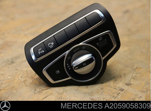 Блок кнопок центральної консолі A2059058309 MERCEDES