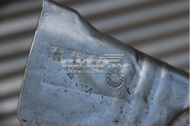 Кришка випускного колектора A6511420021 MERCEDES