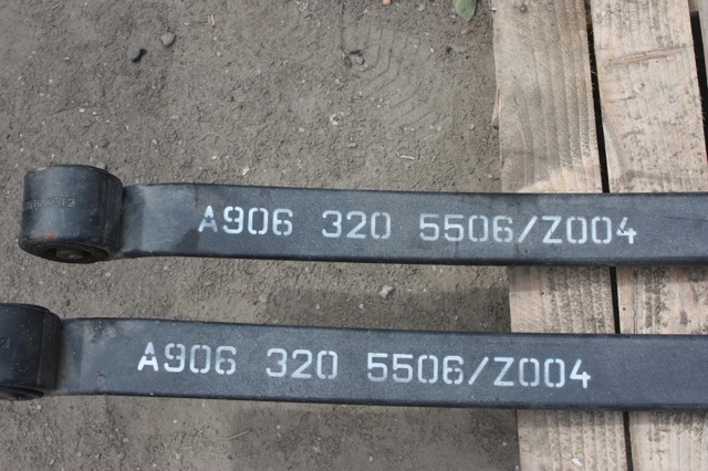 Ресори додаткові A9063205506 MERCEDES