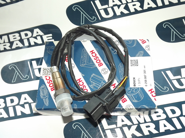 Лямбда зонд, датчик кисню до каталізатора 0258007351 BOSCH