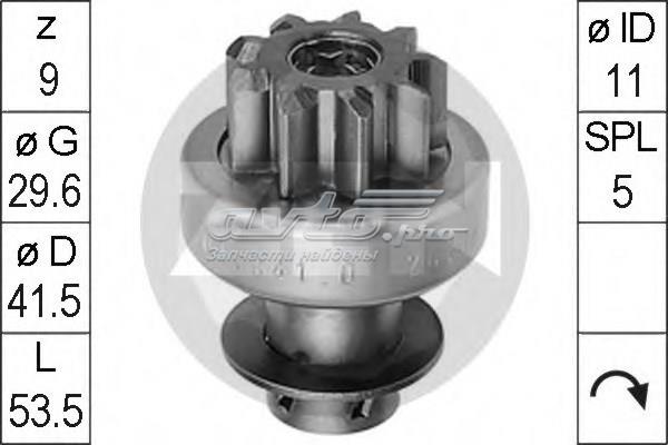 Бендикс стартера ZN0841 ZEN