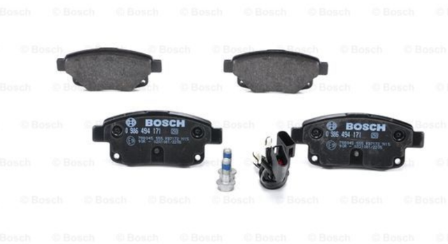 Задні дискові колодки 0986494171 BOSCH