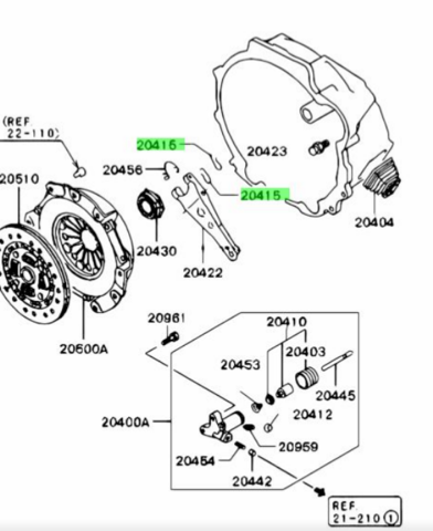 Пружина задніх барабанних гальмівних колодок ME580723 MITSUBISHI
