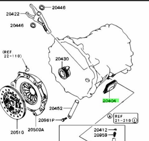 Пильник вилки зчеплення MR110088 MITSUBISHI