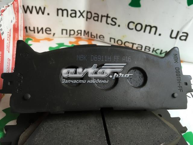 Колодки передні 0446533471 TOYOTA