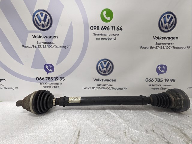 Привід передній правий 3C0407272AJ VAG