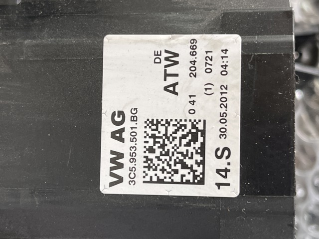 Перемикачі 3C5953501BG VAG