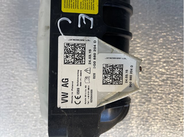Подушка безпеки бокова 3G0880204D VAG