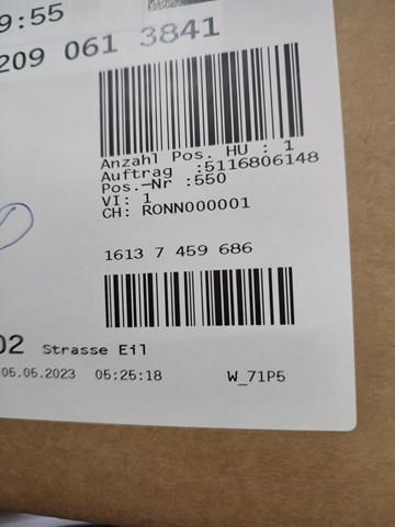 Фільтр адсорбера паливних парів 16137459686 BMW
