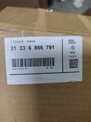 Буфер-відбійник амортизатора переднього 31336866791 BMW