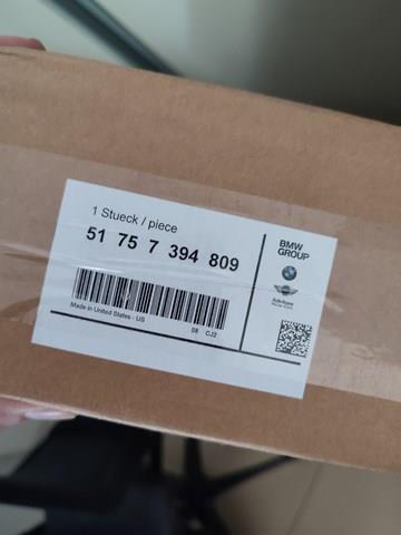Захист днища, паливного бака 51757394809 BMW