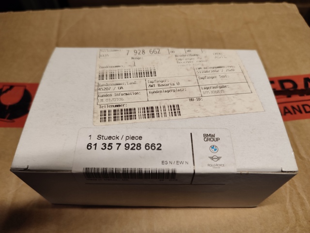 Приймач дистанційного керування центр.замком 61357928662 BMW