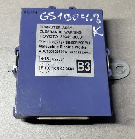 Модуль керування (ЕБУ) парктроніком 8934030031 TOYOTA