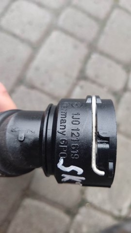 Швидкознімна муфта шланга радіатора охолодження 1J0122291 VAG