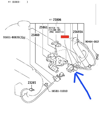 Перетворювач тиску (соленоїд) наддуву / EGR 2581927040 TOYOTA