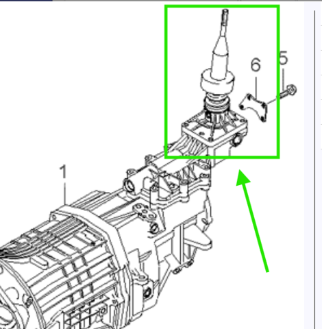 Кулиса перемикання передач 437003C301 HYUNDAI