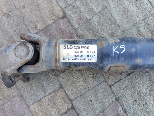 Вал карданний основний заднього моста 493003W000 HYUNDAI