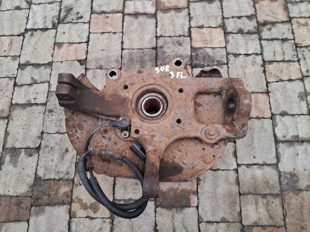 Цапфа - поворотний кулак передній, лівий 512513E250 HYUNDAI