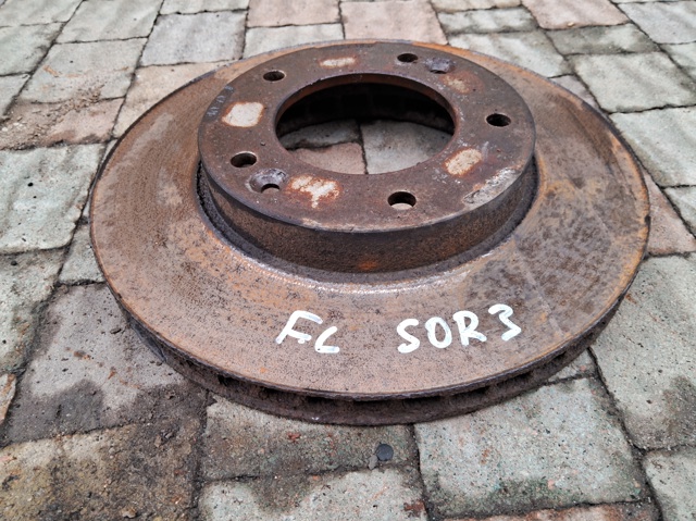 Диск переднього гальма 517123E000 HYUNDAI