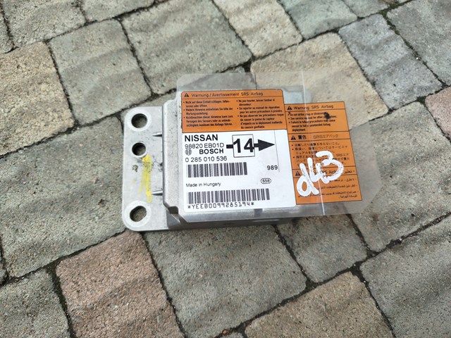 Модуль-процесор управління подушки безпеки 98820EB01D NISSAN