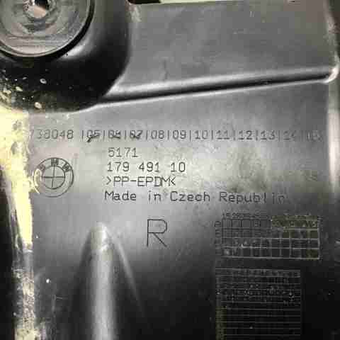 Підкрилок переднього крила, правий задній 51718738048 BMW