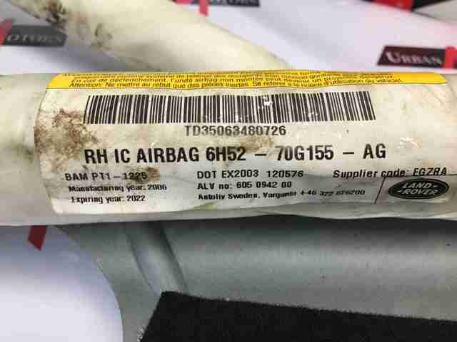 Подушка безпеки, збоку, права, AIRBAG 6H5270G155AG LAND ROVER