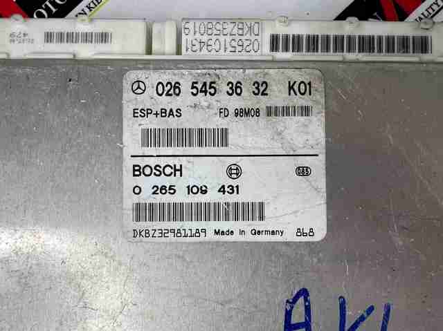 Блок керування ESP A0265453632 MERCEDES