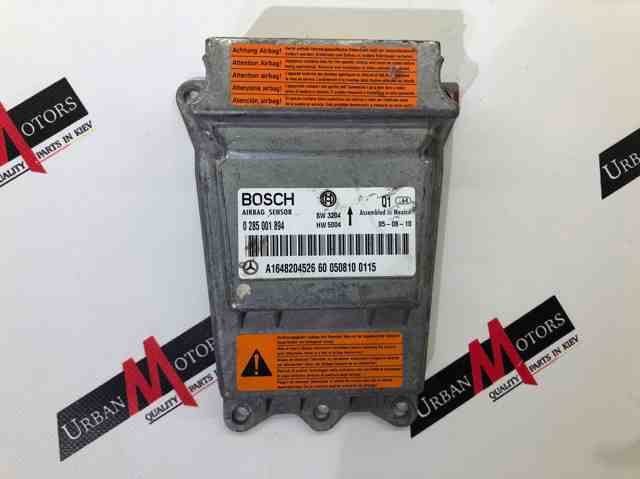 Блок управління airbag A1648204526 MERCEDES