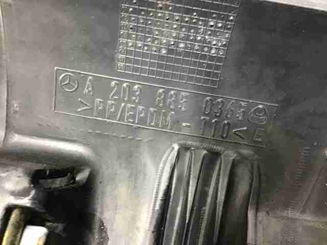 Буфер (бампер) задній A2038850925 MERCEDES
