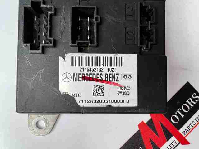Блок управління сигналами SAM A2115452132 MERCEDES