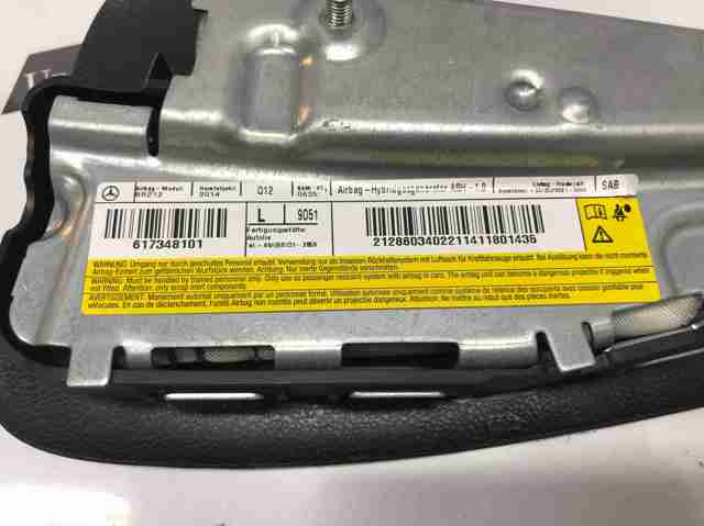 Подушка безпеки AIRBAG спинки сидіння, лівого A2128603402 MERCEDES
