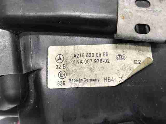 Права протитуманні фари A2158200656 MERCEDES