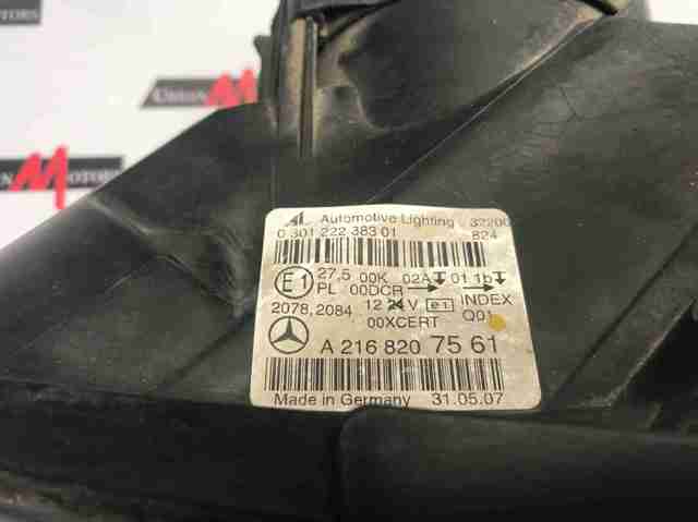 Фара ліва передня A2168207561 MERCEDES