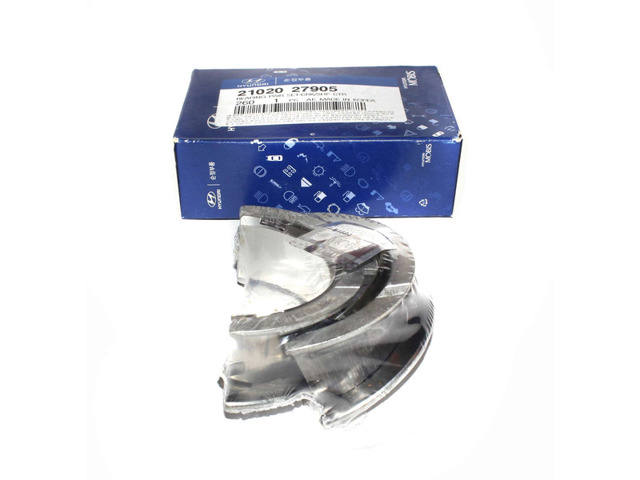 Вкладиші коленвала, корінні, комплект, стандарт (STD) 2102027905 HYUNDAI